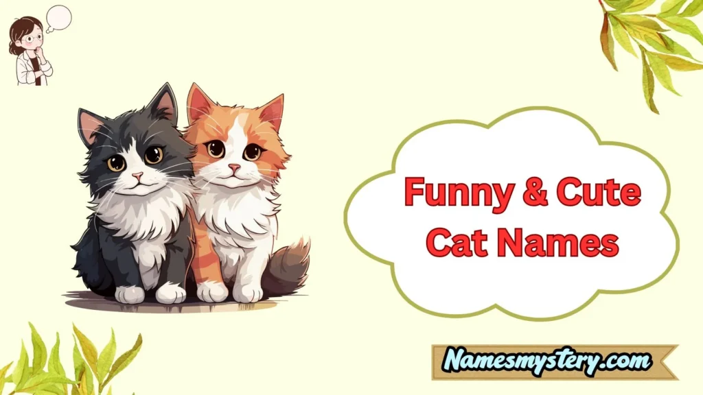 Funny & Cute Cat Names