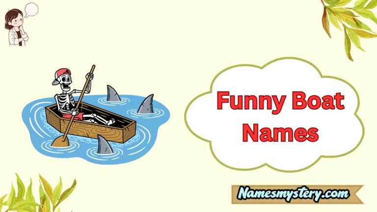 Funny Boat Names