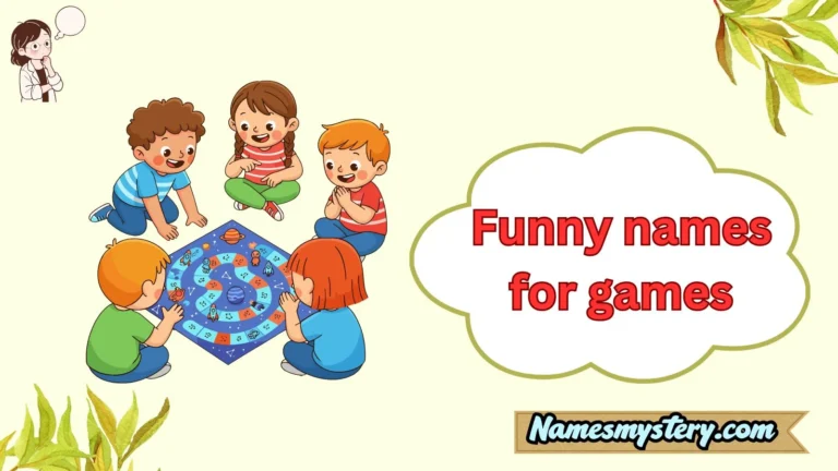 funny names for games