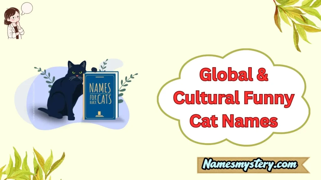 Global & Cultural Funny Cat Names