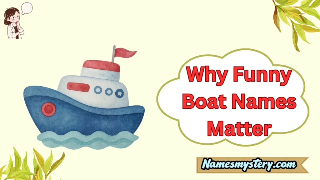Why Funny Boat Names Matter